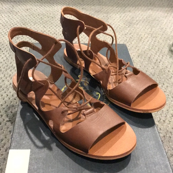 BP Shoes - BP brown lace up sandals